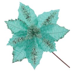 GAEM Цветок искусственный "Пуансеттия", L30 W30 H32 см, 3в.