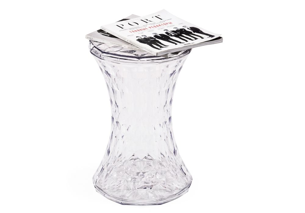 Стул-столик Button 30x47 clear