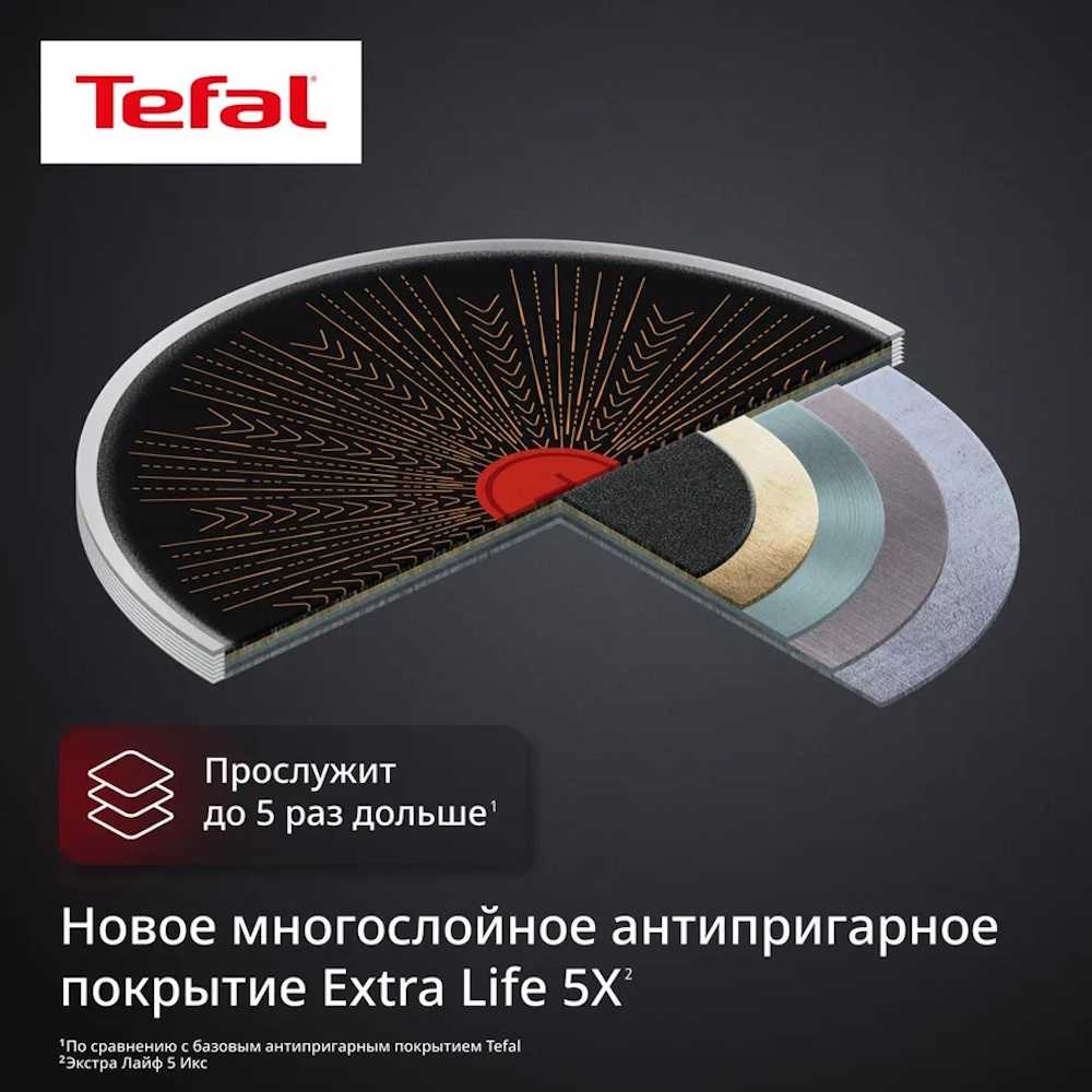Сковорода Tefal Emotion+ Flavors 24 см G7600445