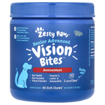 Zesty Paws, Senior Advanced, Vision Bites, для собак, курица, 90 жевательных таблеток, 315 г (11,1 унции)