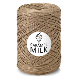 Шнур Caramel Milk, 3мм, 300м, 100% полиэфир (1 шт.)
