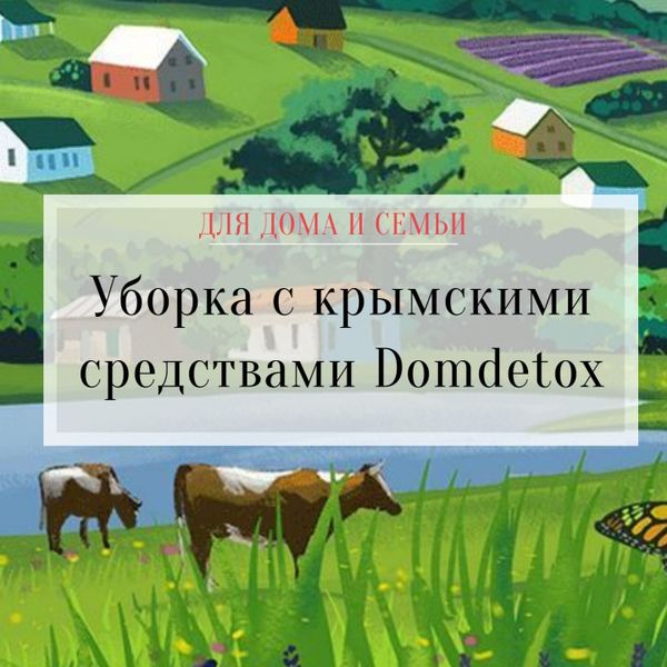 Уборка с крымскими средствами DomDetox