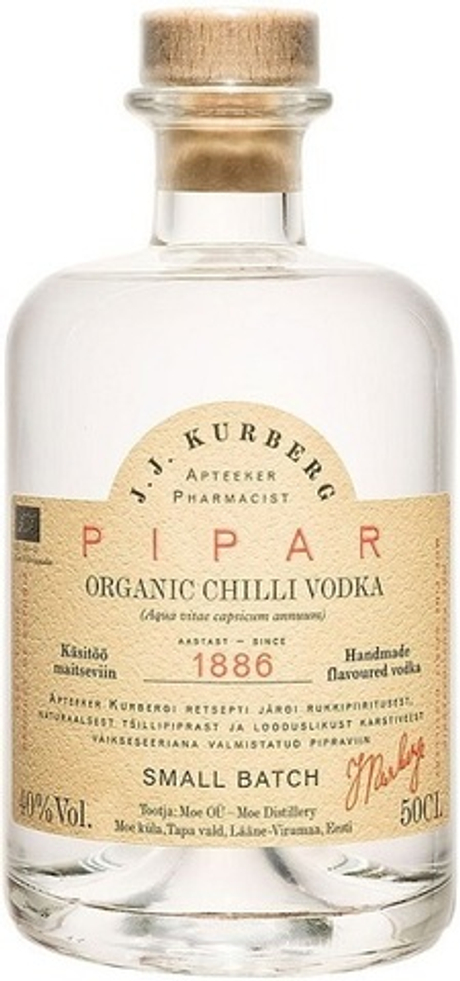 Водка Дж.Дж.Курберг Перец Чили Органик