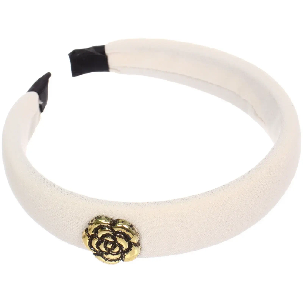 Ободок для волос «МАРЦИПАН», кларис, ширина 2,5см, микс 6 цветов ( в пакете с подвесом)