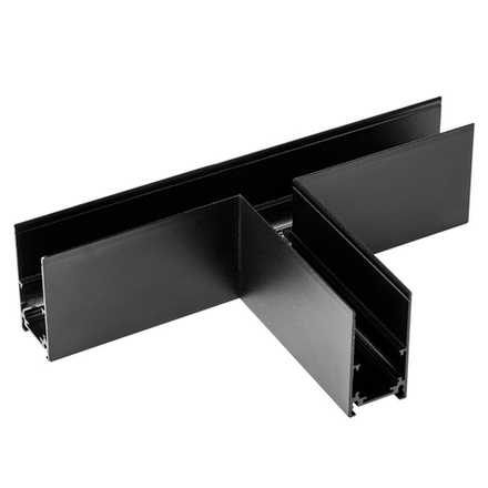 509177 Соединитель для накладного трека UNO Т-образный ЧЕРНЫЙ