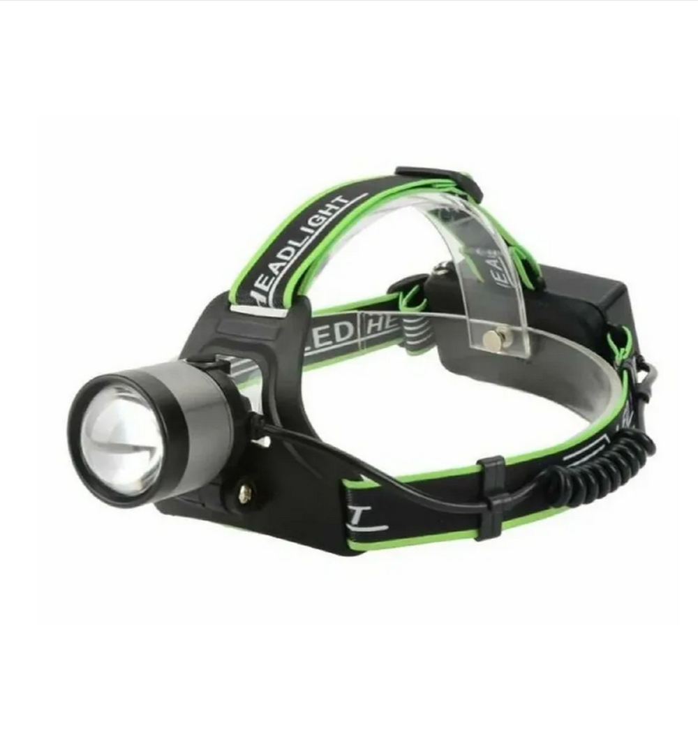 Фонарь налобный высокой яркости "белый лазер" Огонь HT-3193-PM10-TG