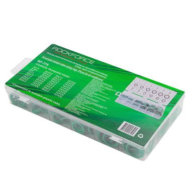 Кольца уплотнительные резиновые маслобензостойкие, 279пр. (для кондиционеров) RockForce##Rock FORCE RF-775