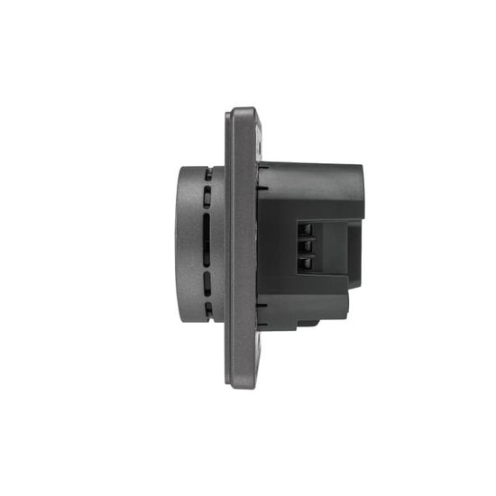 Терморегулятор ROUND Wi-Fi с/у титан KRANZ