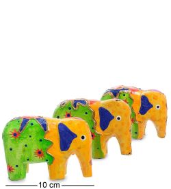Decor and Gift 99-374 Статуэтка «Слон» набор из трех (албезия, о.Бали)