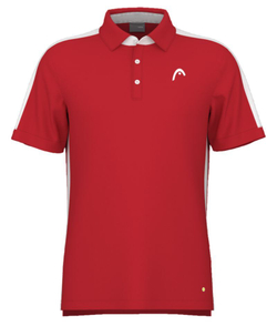 Мужское теннисное поло Head Slice Polo Shirt - красный