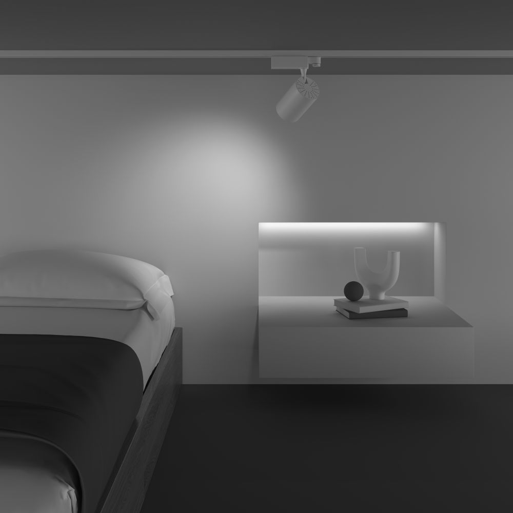 Трековый трехфазный светодиодный светильник Maytoni Trinity Vuoro TR029-3-26W4K-W-W