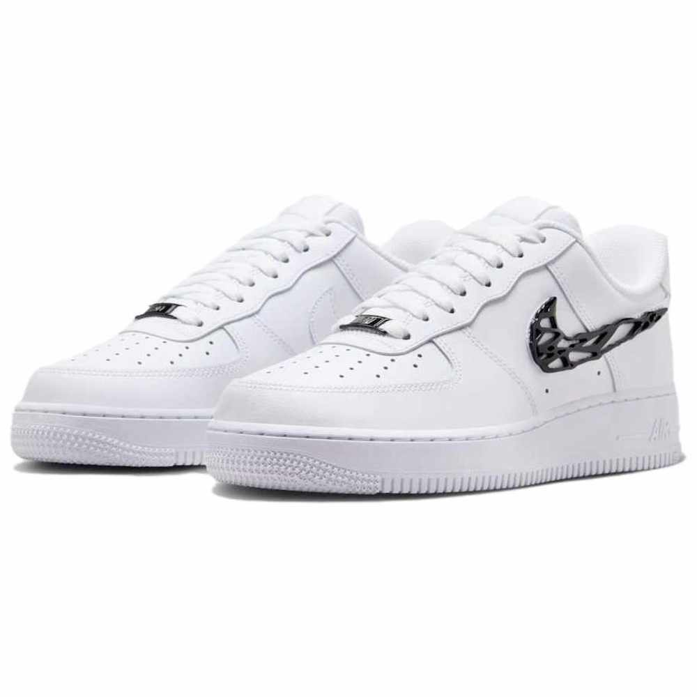 Кроссовки Nike Air Force 1 Low Liquid Metal Swoosh (Женская размерная сетка)