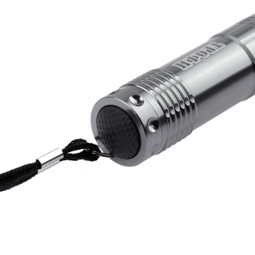 Светодиодный фонарь Трофи TM9 ручной на батарейках алюминиевый | Универсальные  фонари