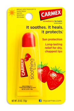 Бальзам для губ со вкусом клубники в тубе / Everyday Soothing Lip Balm Strawberry Tube 10гр