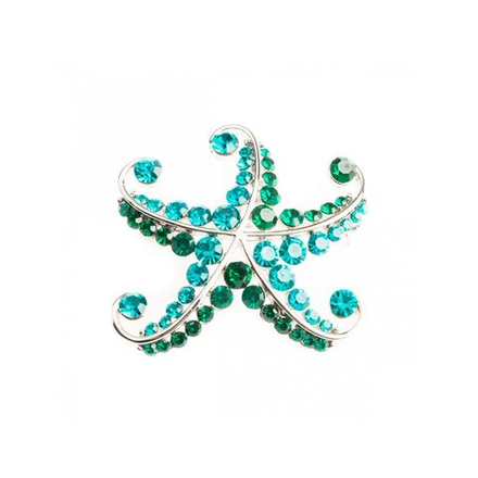 Брошь Shadore Морская звезда FAN-06546.7 S/G