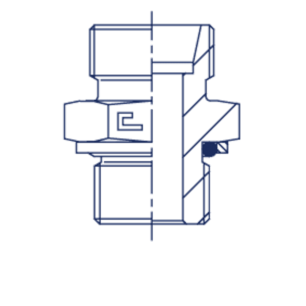 Штуцер FH DL18 - BSP 1/2 (корпус)