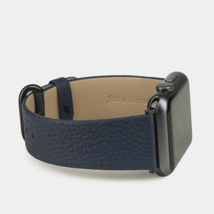 Ремешок кожаный для Apple Watch 42/44mm Classic цвета синий