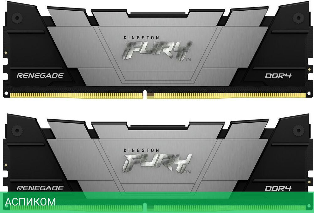 Оперативная память Kingston Fury Renegade 2x8GB DDR4 PC4-32000 (KF440C19RB2K2/16)
