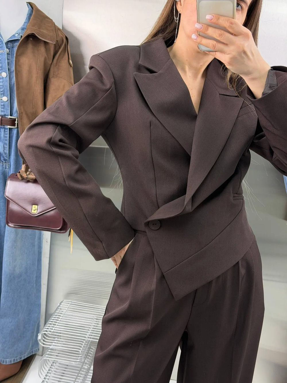 Костюм женский арт. М-55 цвет "шоколад"