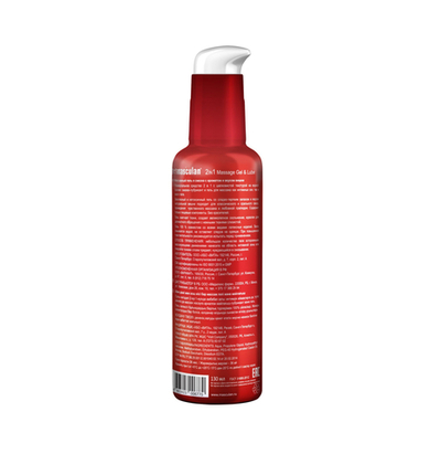 Съедобный лубрикант Masculan "Massage gel & Lube Cherry 2&1" 130 мл