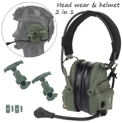 Активные наушники WoSport GEN 6 Tactical Headset HD-17-OD (Олива)