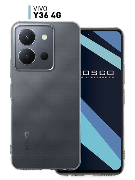 Чехол ROSCO для Vivo Y36 (арт. VV-Y36-TPU-TRANSPARENT)