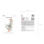 Фигура ходячая «Курочка», 46 см