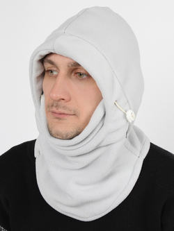 Шлем Балаклава флисовый Prival светло-серый