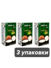 Молоко кокосовое Aroy-D Original 60% 17%, 1 л, 3 шт