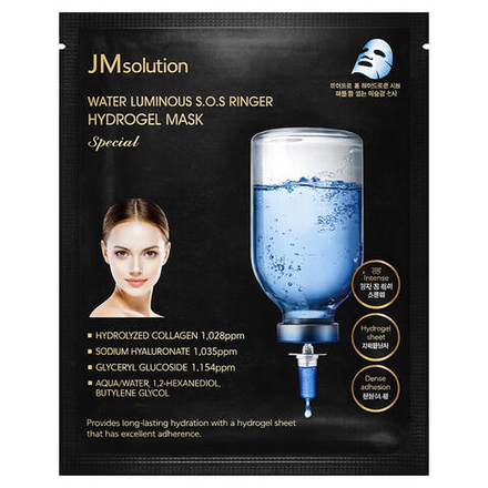 JMsolution Увлажняющая гидрогелевая маска  Water Luminous S. O. S Ringer Hydrogel Mask Special