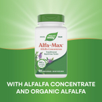 Nature's Way, Alfa-Max®, концентрат из люцерны, 100 веганских капсул