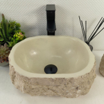 Раковина из мрамора Erozy Cream EM-65571 35*28*17 0868