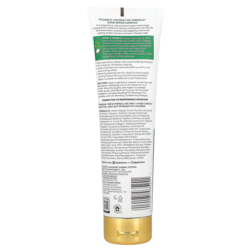Palmer's, Coconut Oil Formula® с витамином Е, комплекс для восстановления связок, шампунь для укрепления волос, 250 мл (8,5 унции)