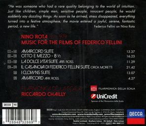 Riccardo Chailly, Filarmonica Della Scala / Nino Rota: The Fellini Album (CD)