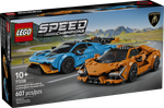 Конструктор Лего Speed Champions 77238 "Lamborghini Revuelto и Huracán STO"