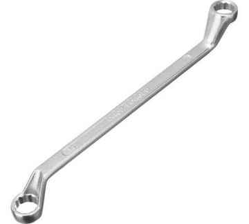 Накидной коленчатый хромированный ключ SPARTA 14x15 мм 147535