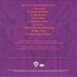 Black Sabbath / Paranoid (Super Deluxe Edition)(4CD)