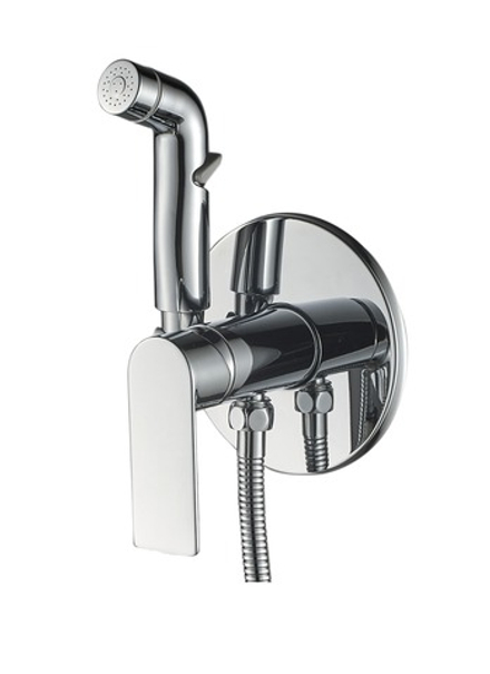 Смеситель с гигиеническим душем HAIBA HB55505 хром
