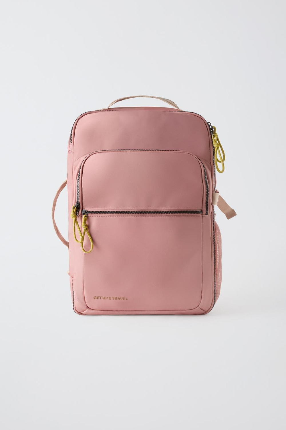 ZARA ДОРОЖНЫЙ РЮКЗАК, РОЗОВЫЙ