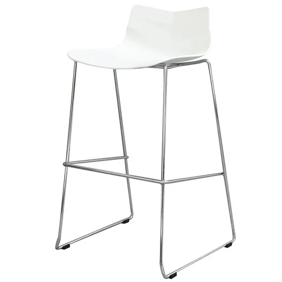 Барный стул Leaf белый | Claudio Bellini | Купить в Hallberg.ru