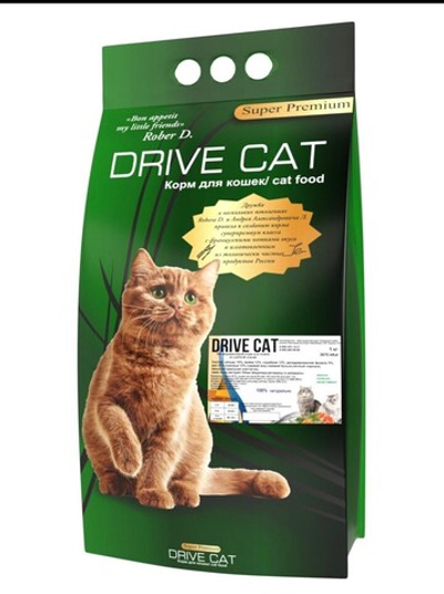 Сухой корм Drive Cat 4 вида рыбы