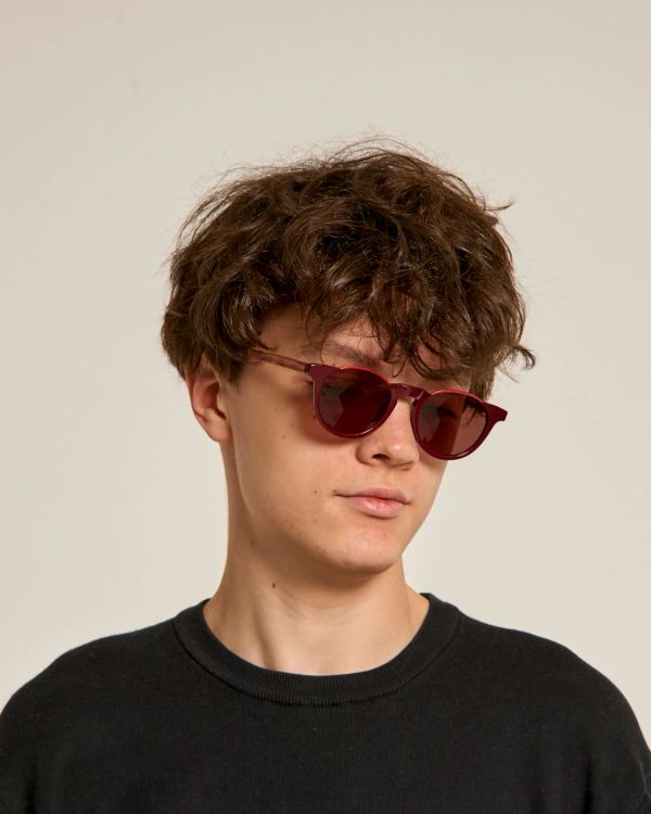 Очки солнцезащитные Oliver 6 Red / Dark brown - фото 3