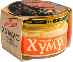 Хумус острый с паприкой Полезные Продукты 200г