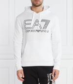 Худи EA7 - белый(6RPM09 PJSHZ)