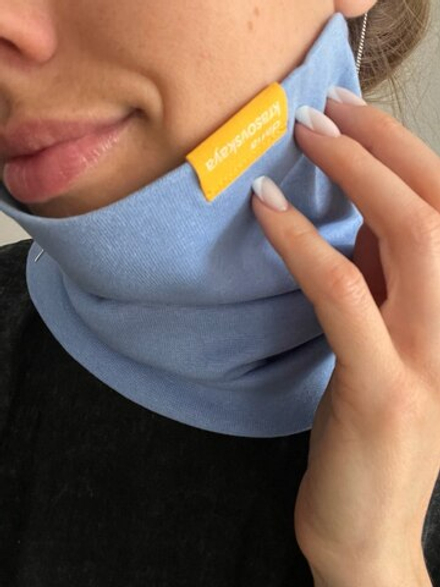 Снуд-горловинка из хлопка 17