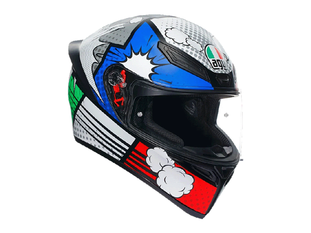 AGV K-1 ECE 2206 BANG MATT ITALY/BLUE