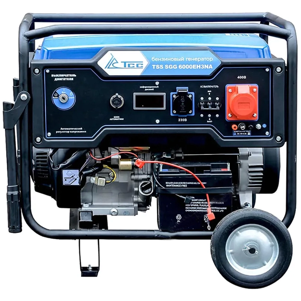 ТСС SGG 6000EH3NA VI7 бензогенератор с блоком АВР ТСС С 9000/400 060055/190048