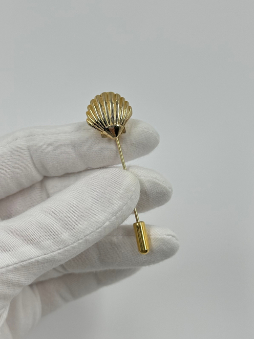 Брошь булавка Ракушка Gay Boyer