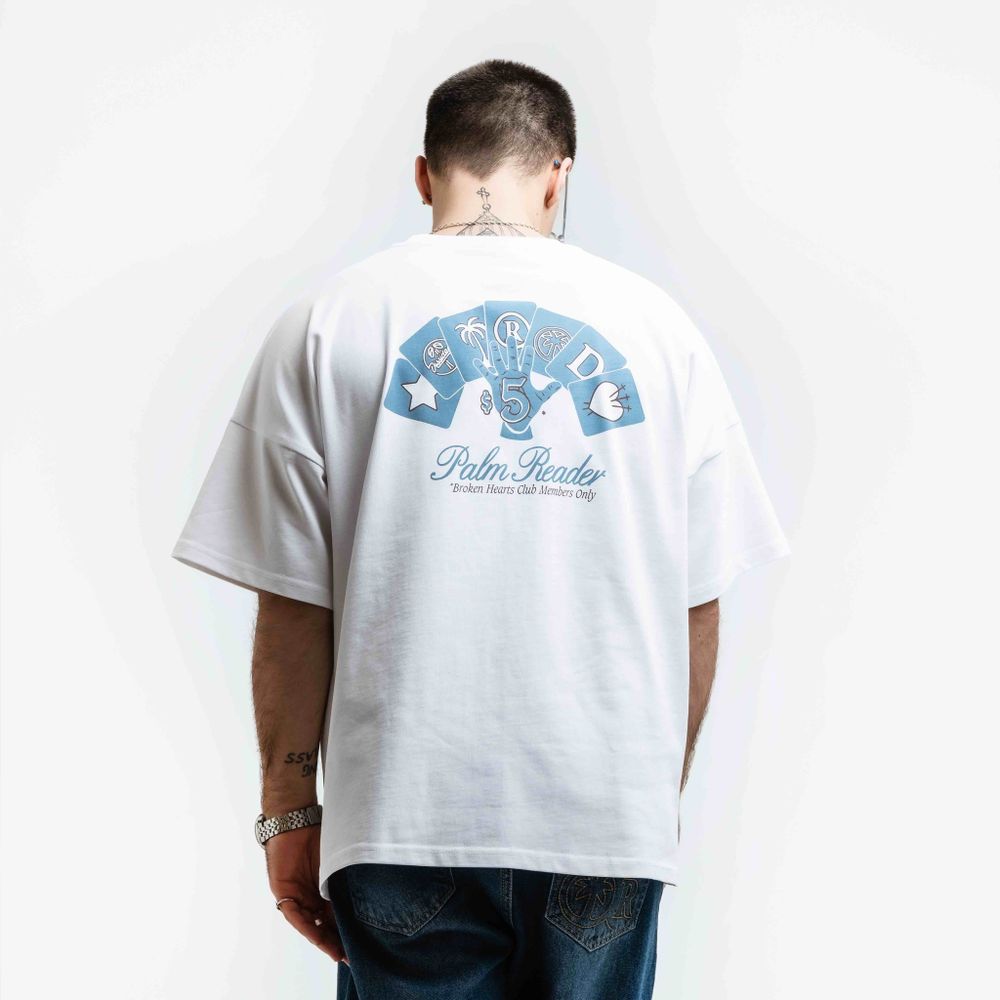 Футболка Dissident Palm Reader белая