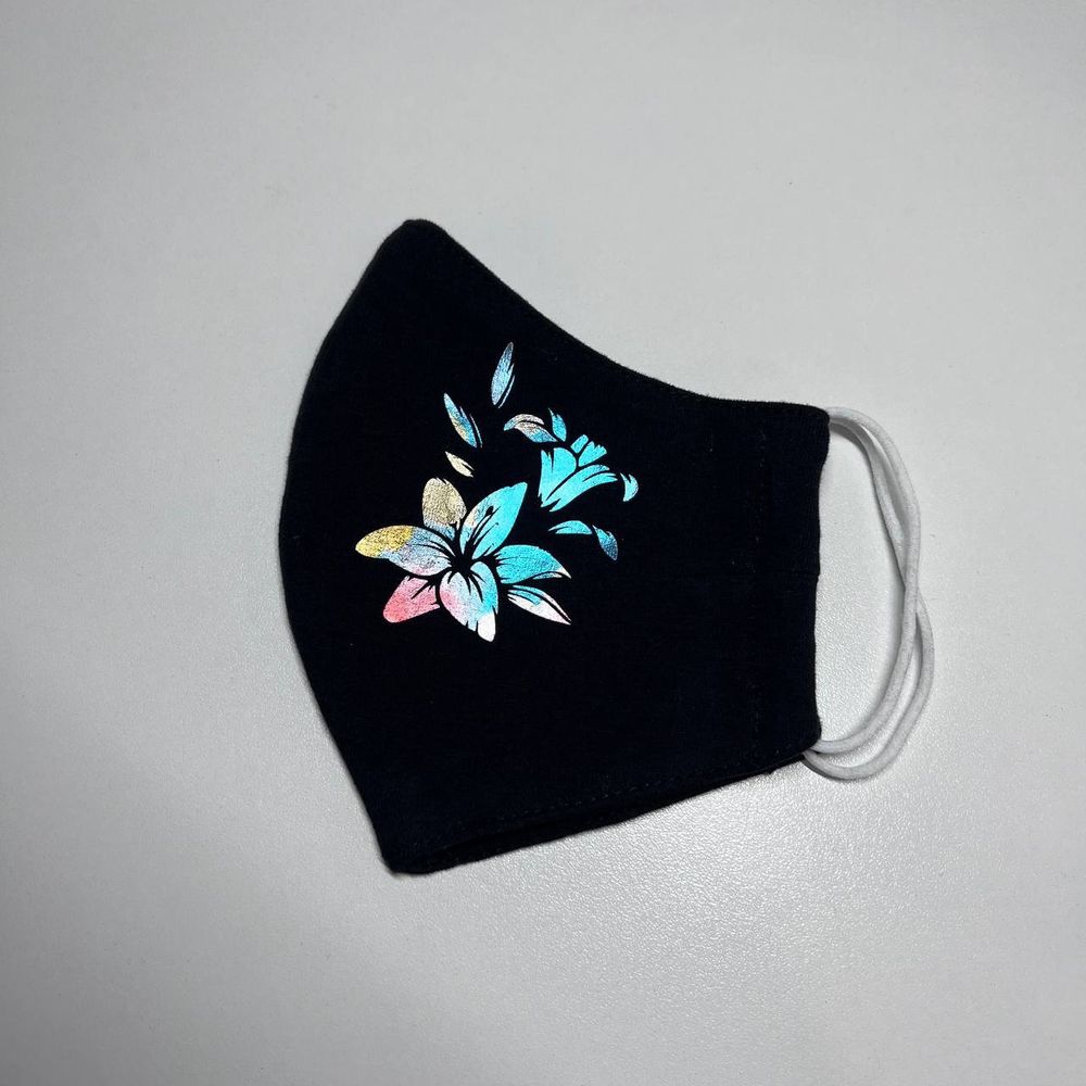 Маска текстильная с нанесением